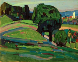 Landschap bij Murnau